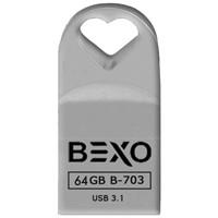 فلش ۶۴ گیگ Bexo B-703 USB3 Silver